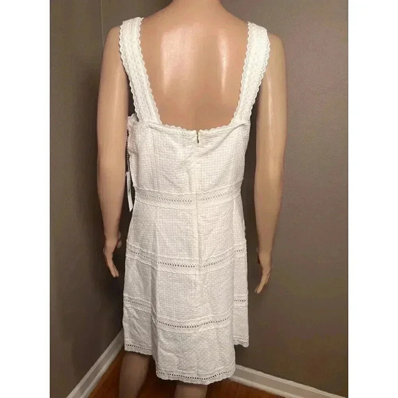 Draper James RSVP Lace Tiered Dress Size 10 - Picture 3 of 11